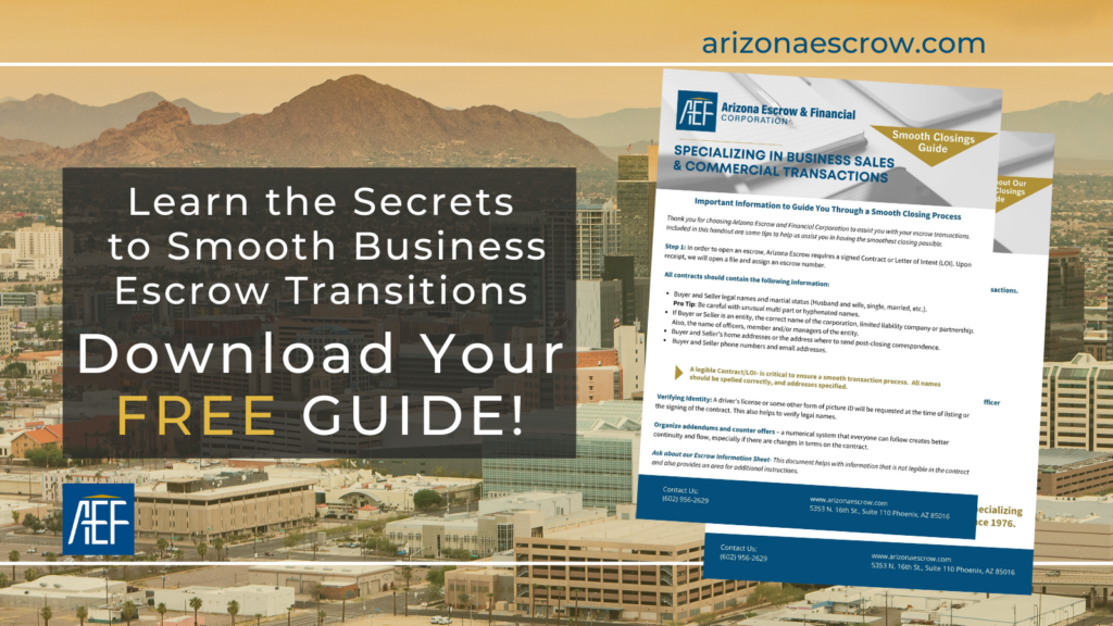 AEF Smooth Closings Download PROMO