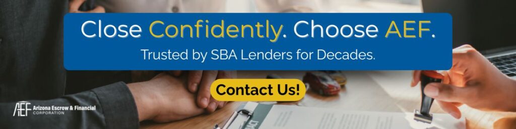 Close Confidently. Choose AEF.