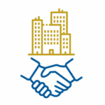 Handshake closing a commercial transaction