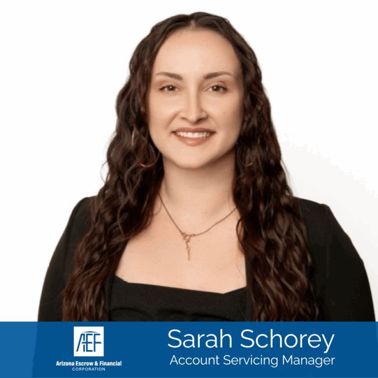 Arizona Escrow Relaunches Account Servicing Division with Sarah Schorey