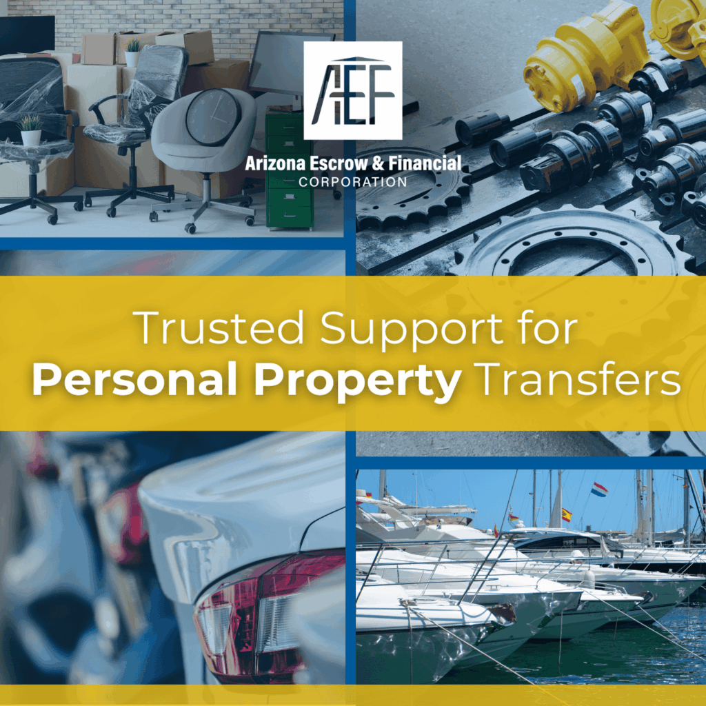 AEF – Personal Property – Trusted Support