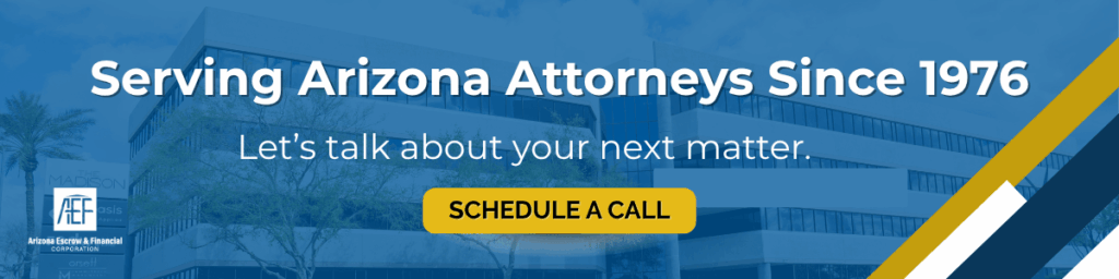 Serving Arizona Attorneys Since 1976. Schedule a call.