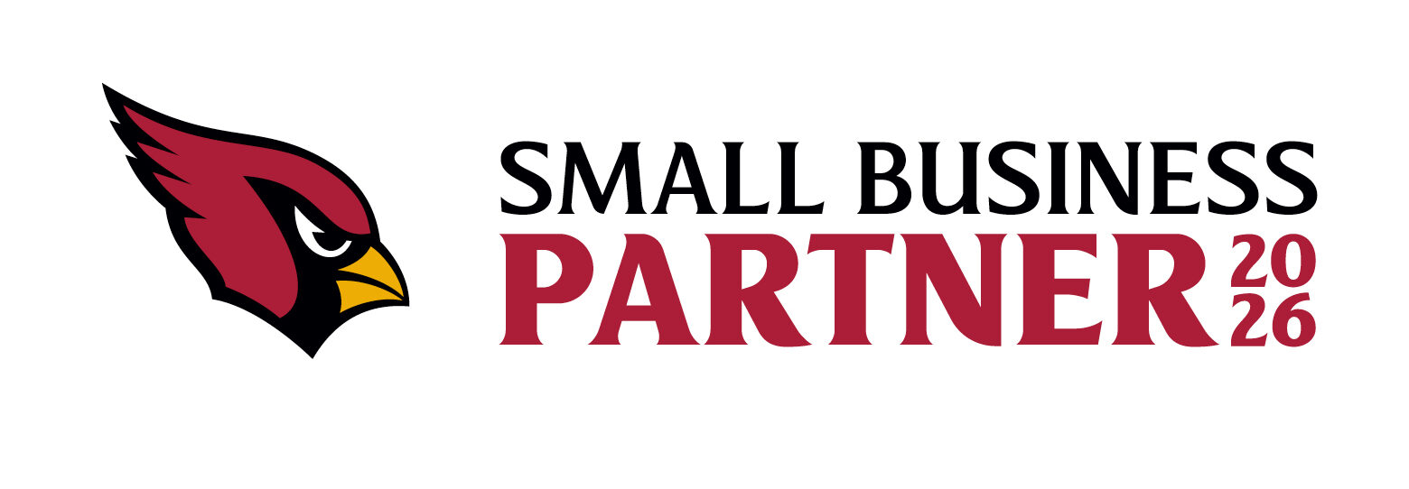 Arizona Cardinals Small Business Partner Logo